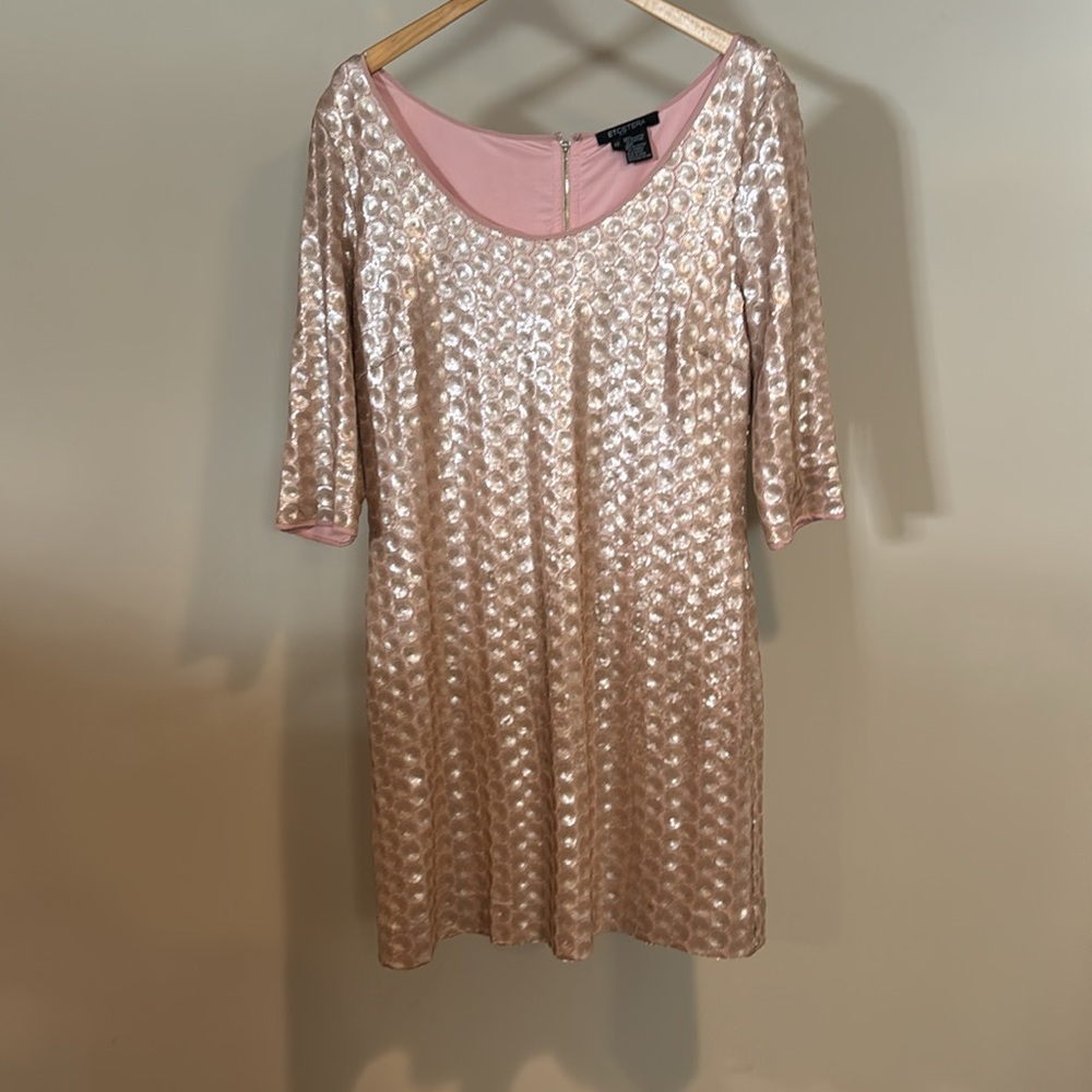 Goergous Pink Sequin Dress by ETCETERA